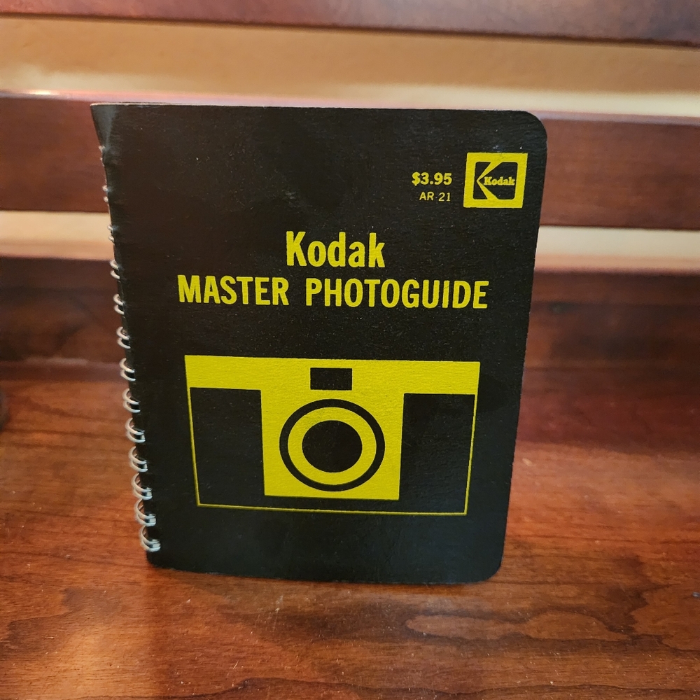 Vintage Kodak Master Photoguide Notebook
